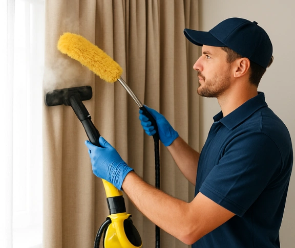 Trusted drapes cleaning technician Matty Curtain Cleaning barden-ridge-nsw QLD
