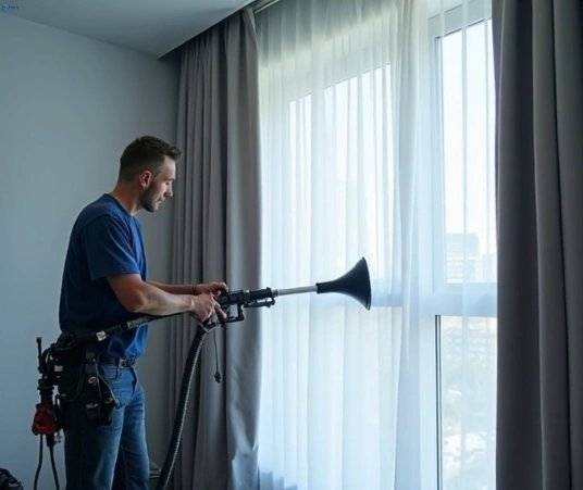 Professional drapes cleaning process tools Matty Curtain Cleaning barden-ridge-nsw