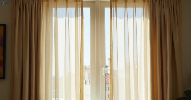 Dull dusty drapes in barden-ridge-nsw before professional cleaning
